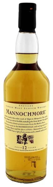 Mannochmore Single Malt Whisky 12 Years Old, 0,7 L, 43%