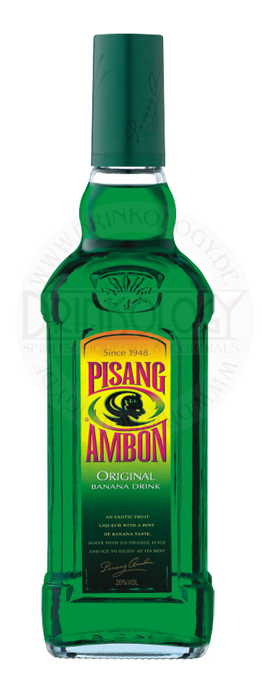  Pisang  Ambon  Liqueur ist ein gr ner Bananenlik r mit 