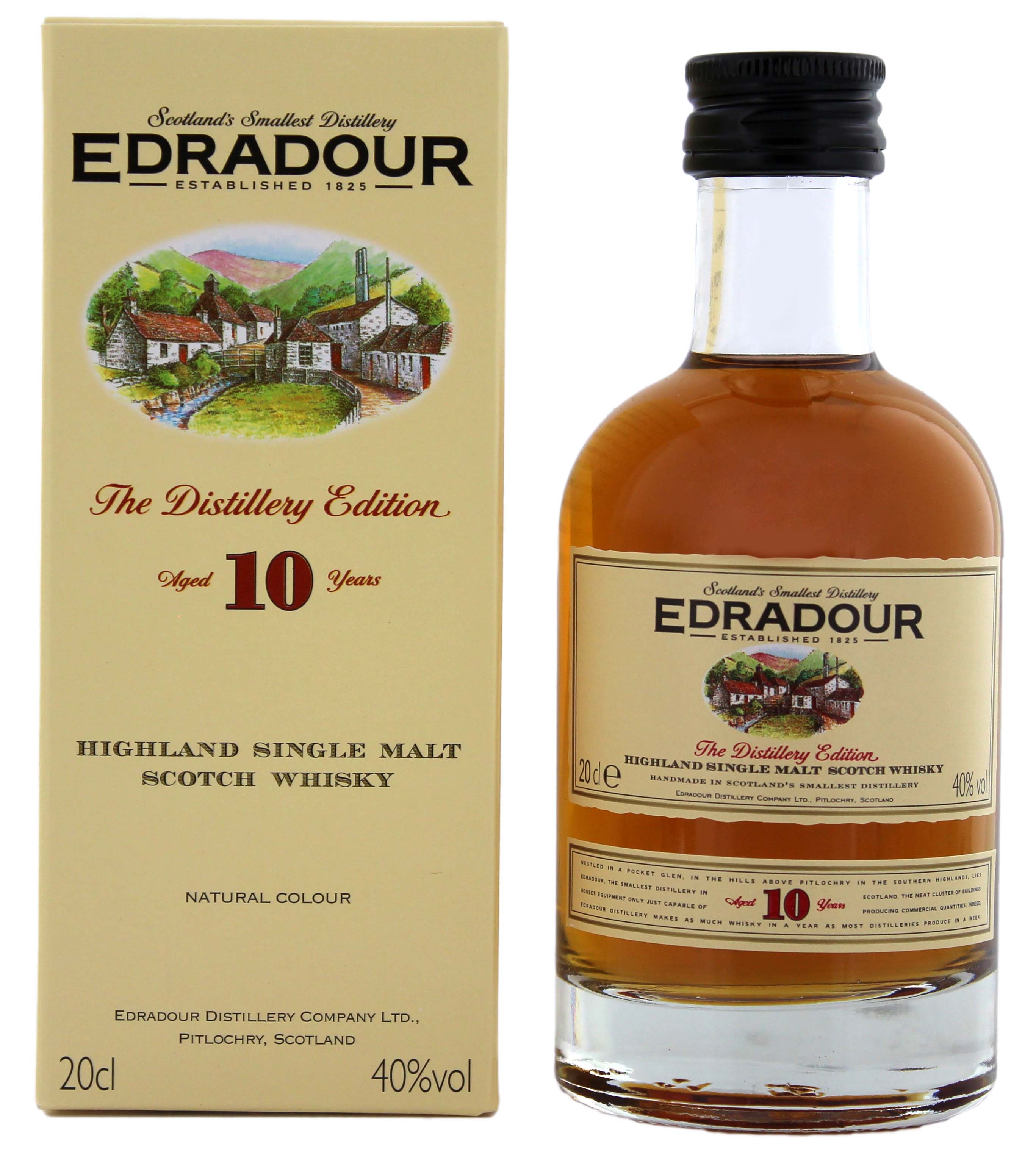 Edradour 10 Jahre jetzt Whisky Drinkology L Online Shop im ! kaufen 0,2 Malt