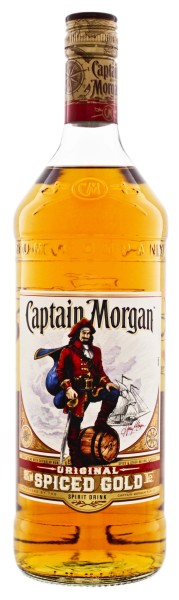 1,0L Gold Online Original Spiced Rum & Captain Morgan Spirituosen Shop