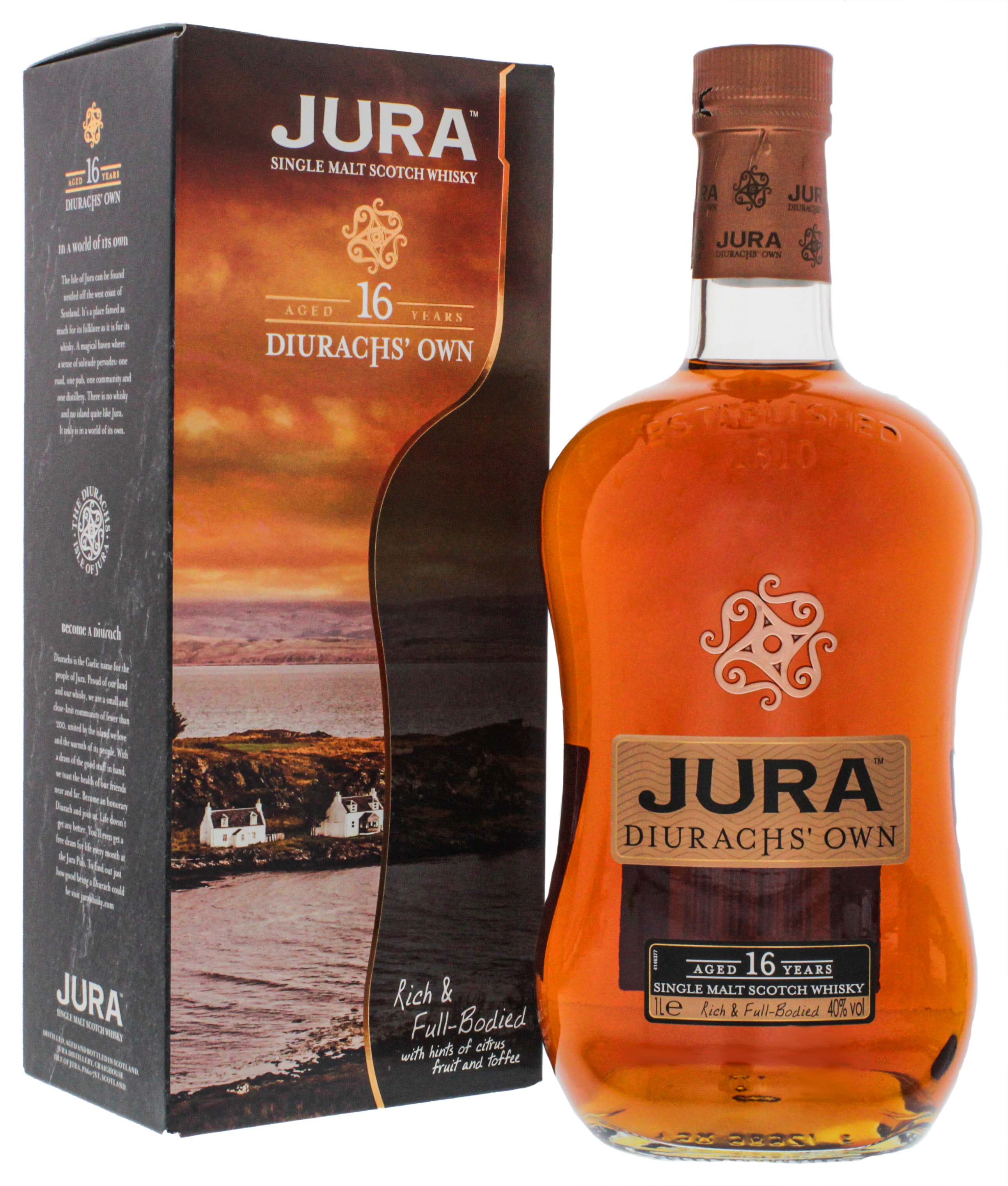 isle of jura 16 year old scotch whisky orkney islands