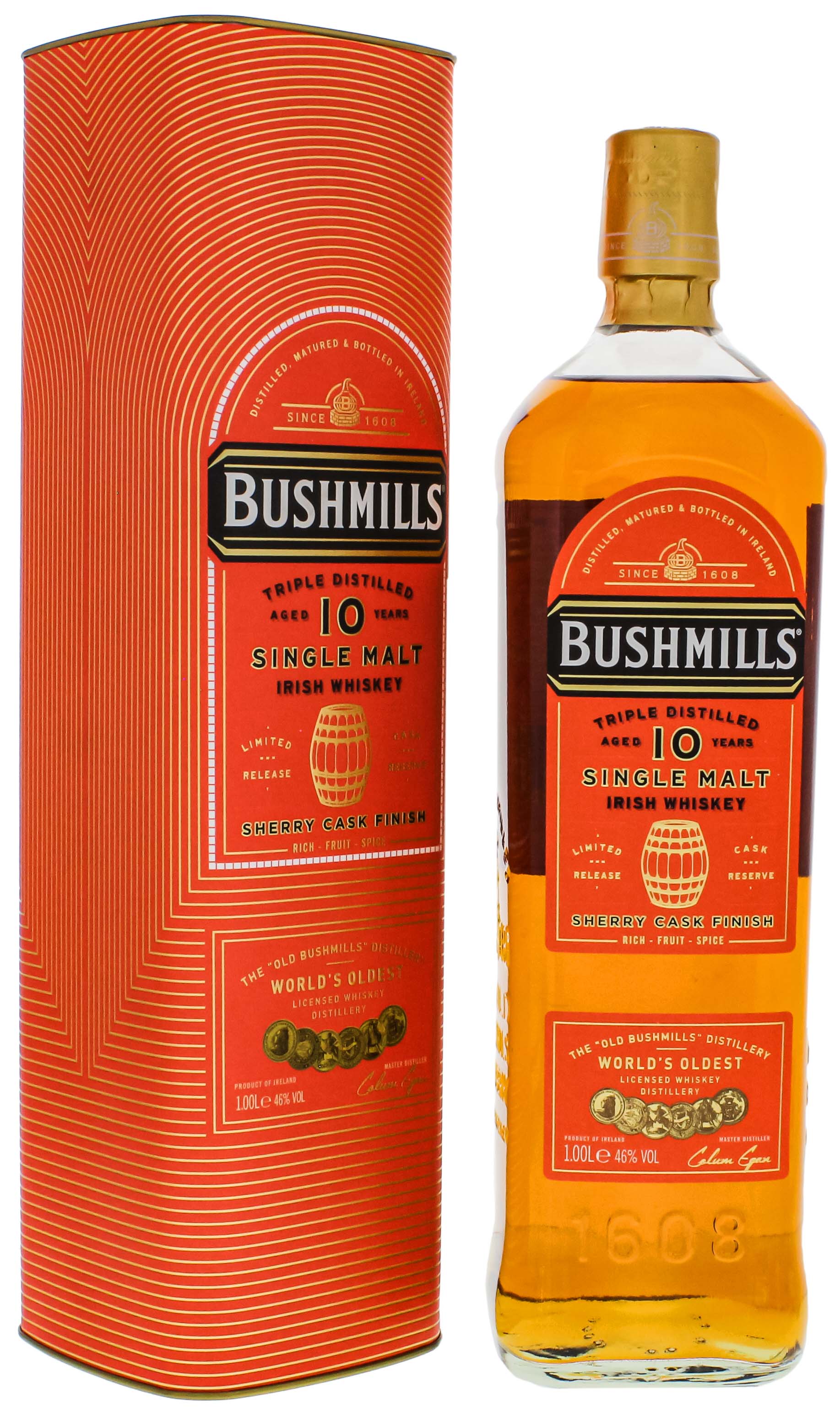 1,0L Finish jetzt 10 Malt Bushmills Whiskey Online Shop! Single Drinkology im Jahre Irish Cask Sherry